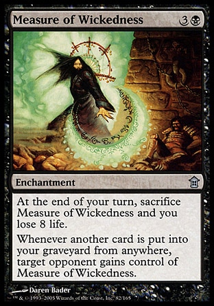 【JPN】《惡毒較量/Measure of Wickedness》[神河任俠傳]