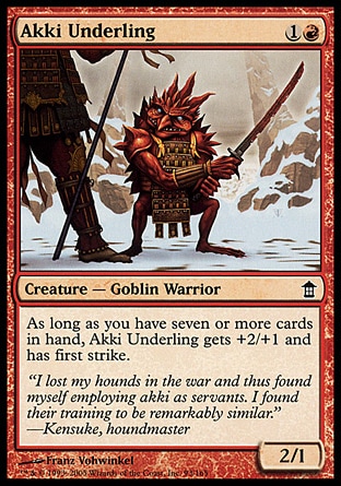 【JPN】《惡鬼手下/Akki Underling》[神河任俠傳]