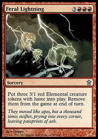 【JPN】《野性閃電/Feral Lightning》[神河任俠傳]