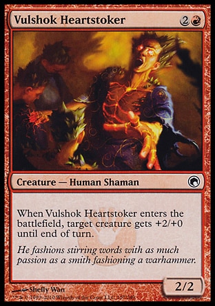 【JPN】《瓦許克心爐師/Vulshok Heartstoker》[秘羅地創痕]