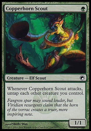 【JPN】《銅號斥候/Copperhorn Scout》[秘羅地創痕]