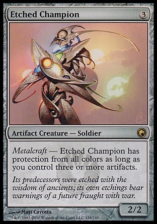 【JPN】《蝕刻鬥士/Etched Champion》[秘羅地創痕]
