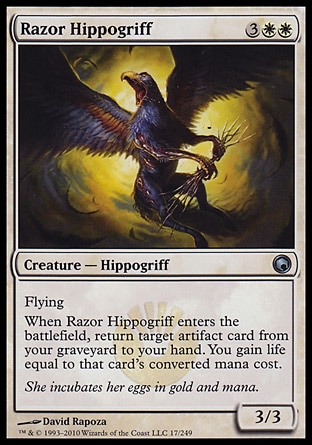 【JPN】《銳草駿鷹/Razor Hippogriff》[秘羅地創痕]