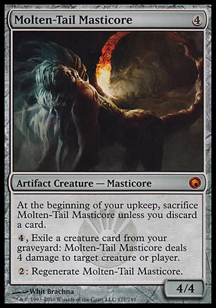【JPN】《融尾異獅/Molten-Tail Masticore》[秘羅地創痕]