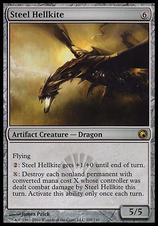 【JPN】《鋼鐵殘虐者/Steel Hellkite》[秘羅地創痕]