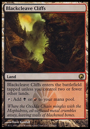 【JPN】《暗峰山崖/Blackcleave Cliffs》[秘羅地創痕]