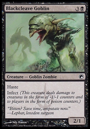 【JPN】《暗峰鬼怪/Blackcleave Goblin》[秘羅地創痕]