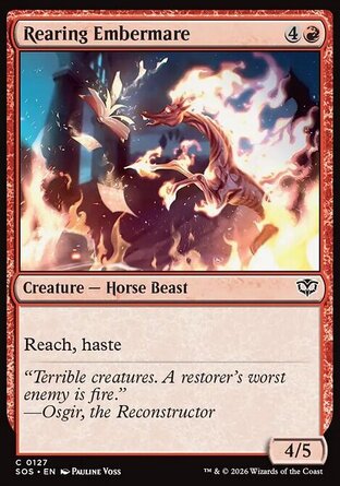 【ENG】《直立燼駒/Rearing Embermare》[斯翠海文的祕密]