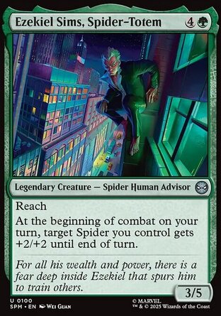 【ENG】《蜘蛛圖騰以西結‧西姆斯/Ezekiel Sims, Spider-Totem》[漫威蜘蛛人]