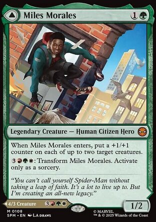 【ENG】《邁爾斯‧摩拉斯/Miles Morales》[漫威蜘蛛人]