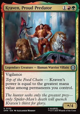 【ENG】《輝煌捕獵手克萊文/Kraven, Proud Predator》[漫威蜘蛛人]
