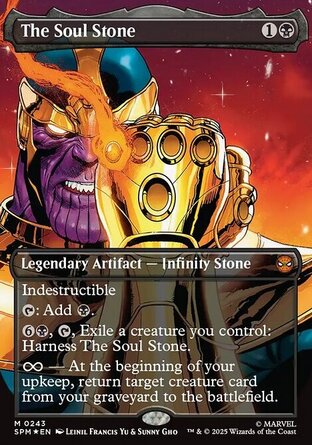 【ENG】 ☆Foil☆ 《靈魂寶石/The Soul Stone》[漫威蜘蛛人]