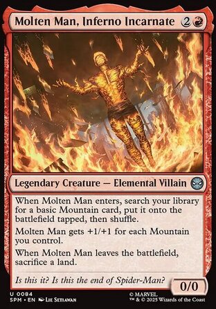 【ENG】《煉獄化身熔岩人/Molten Man, Inferno Incarnate》[漫威蜘蛛人]