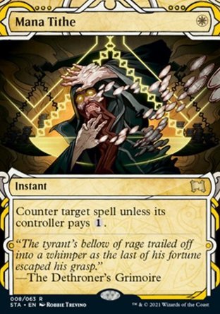 【JPN】《魔力什一稅/Mana Tithe》[斯翠海文秘典]