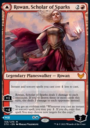 【JPN】《火花學者蘿婉/Rowan, Scholar of Sparks》[斯翠海文：魔法學校]