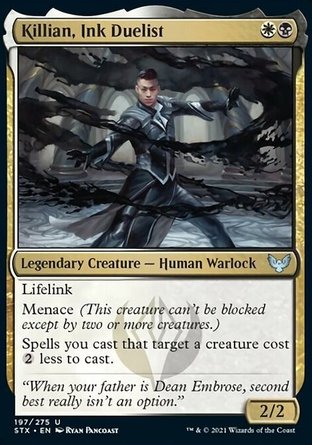 【JPN】《舞墨鬥客齊力安/Killian, Ink Duelist》[斯翠海文：魔法學校]