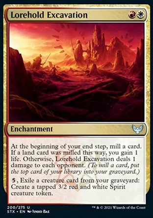 【JPN】《衡鑑挖掘/Lorehold Excavation》[斯翠海文：魔法學校]
