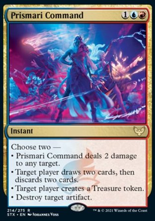 【JPN】《粹麗指命/Prismari Command》[斯翠海文：魔法學校]