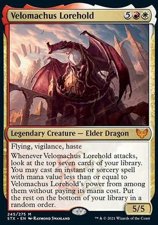【JPN】《維洛馬楚衡鑑/Velomachus Lorehold》[斯翠海文：魔法學校]