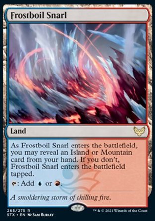 【JPN】《霜沸魔旋/Frostboil Snarl》[斯翠海文：魔法學校]
