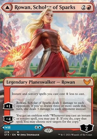 【JPN】《火花學者蘿婉/Rowan, Scholar of Sparks》[斯翠海文：魔法學校]
