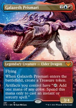 【JPN】《加拉澤粹麗/Galazeth Prismari》[斯翠海文：魔法學校]