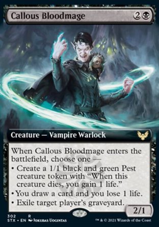 【ENG】《冷酷血湧法師/Callous Bloodmage》[斯翠海文：魔法學校]