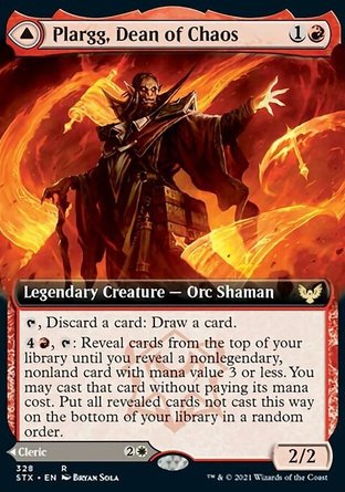 【JPN】《混沌院長帕葛/Plargg, Dean of Chaos》[斯翠海文：魔法學校]