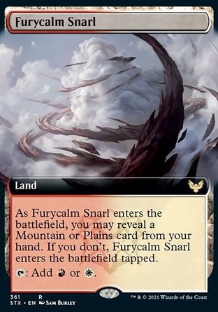 【JPN】《怒靜魔旋/Furycalm Snarl》[斯翠海文：魔法學校]
