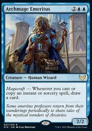 【JPN】《榮休大法師/Archmage Emeritus》[斯翠海文：魔法學校]