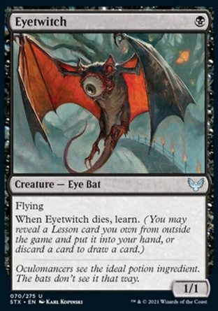 【JPN】《巨眼蝠/Eyetwitch》[斯翠海文：魔法學校]
