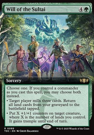 【ENG】《蘇勒台之志/Will of the Sultai》[龍襲風暴指揮官]〔SP〕
