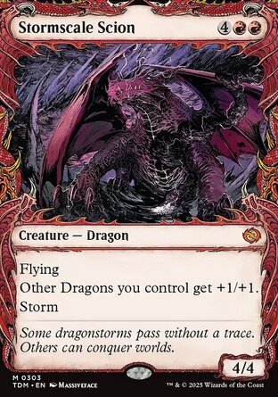 【ENG】《雷鱗後裔/Stormscale Scion》[韃契：龍襲風暴]