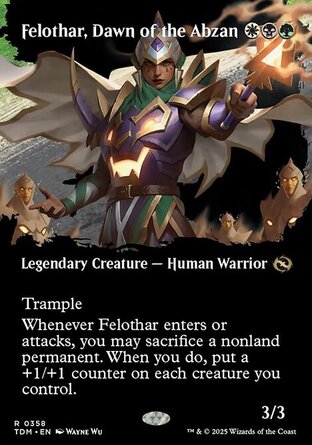 【ENG】《阿布贊旭旦芾洛塔/Felothar, Dawn of the Abzan》[韃契：龍襲風暴]