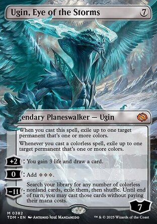 【ENG】《風暴之眼烏金/Ugin, Eye of the Storms》[韃契：龍襲風暴]〔SP〕