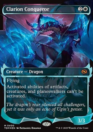 【JPN】 ☆Foil☆ 《咆號威龍/Clarion Conqueror》[韃契：龍襲風暴]