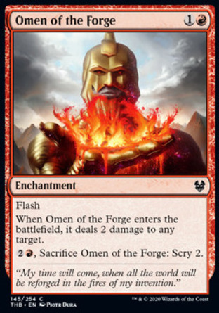 【JPN】《熔鍛神的預兆/Omen of the Forge》[塞洛斯冥途求生]
