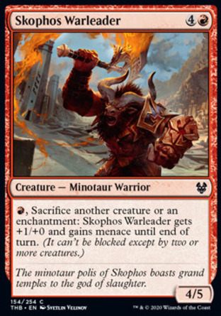 【JPN】《斯科福司戰領/Skophos Warleader》[塞洛斯冥途求生]