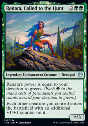 【JPN】《獵神召喚的瑞娜塔/Renata, Called to the Hunt》[塞洛斯冥途求生]