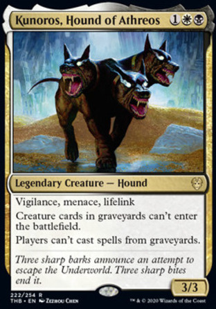 【JPN】《雅睿歐斯獵犬庫諾羅斯/Kunoros, Hound of Athreos》[塞洛斯冥途求生]