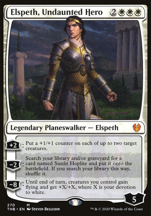 【JPN】《無畏英雄艾紫培/Elspeth, Undaunted Hero》[塞洛斯冥途求生]