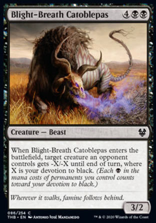 【JPN】《荒息牛身妖瞳/Blight-Breath Catoblepas》[塞洛斯冥途求生]