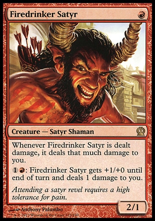 【JPN】《飲火羊蹄人/Firedrinker Satyr》[塞洛斯]