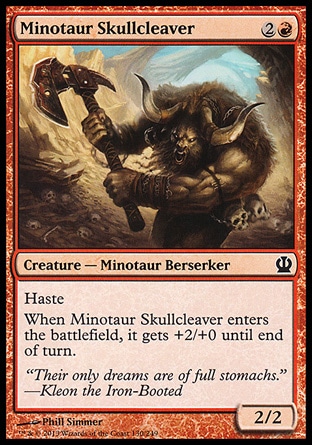 【JPN】《剖顱牛頭怪/Minotaur Skullcleaver》[塞洛斯]