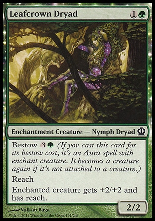 【JPN】《葉冠樹靈/Leafcrown Dryad》[塞洛斯]
