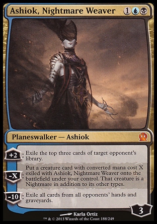 【JPN】《織魘師安梭苛/Ashiok, Nightmare Weaver》[塞洛斯]