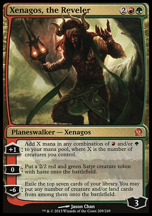 【JPN】《貪歡者謝納戈斯/Xenagos, the Reveler》[塞洛斯]