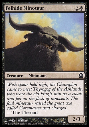 【JPN】《驚怖牛頭怪/Felhide Minotaur》[塞洛斯]