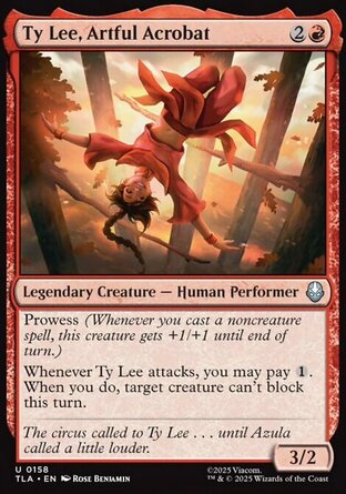 【ENG】《優雅舞者泰麗/Ty Lee, Artful Acrobat》[降世神通：最後的氣宗]