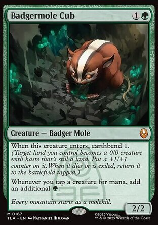 【ENG】《獾地鼠幼獸/Badgermole Cub》[降世神通：最後的氣宗]